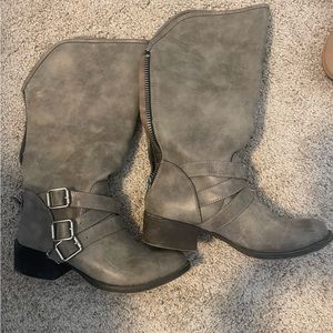 Boots - Madden Girl size 7.5. Like new. Worn a few times.  Faux leather.